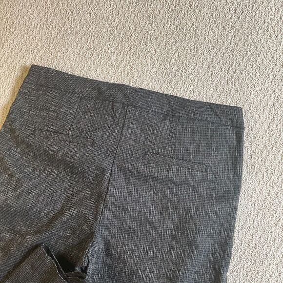 Chico's 0R Black Dress Pants | Slim Tapered Leg Trousers | Office Casual - Picture 3 of 5